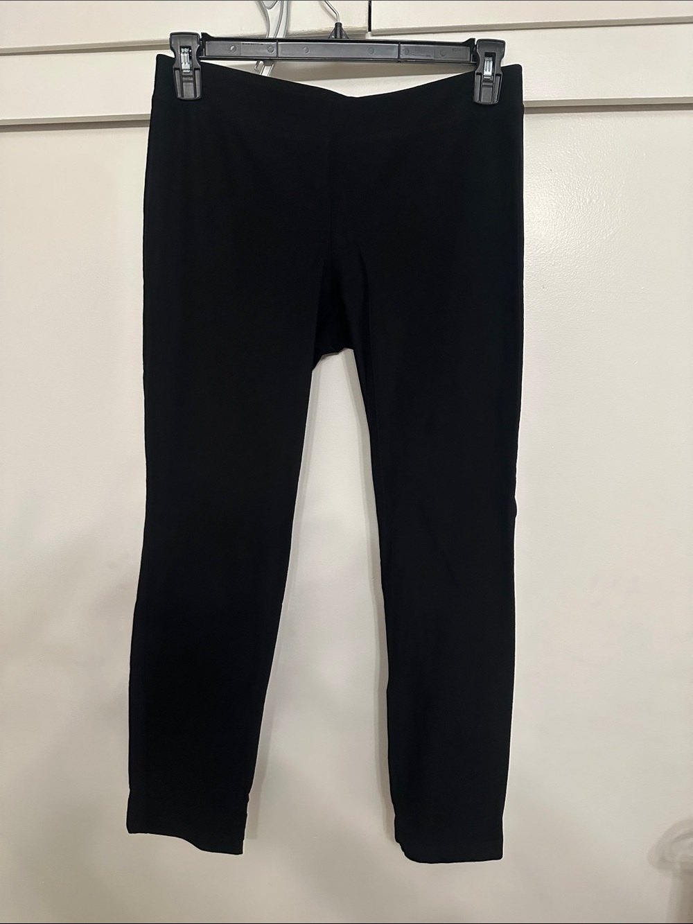EUC Eileen Fisher Black Slim Ankle Pants SZ Small
